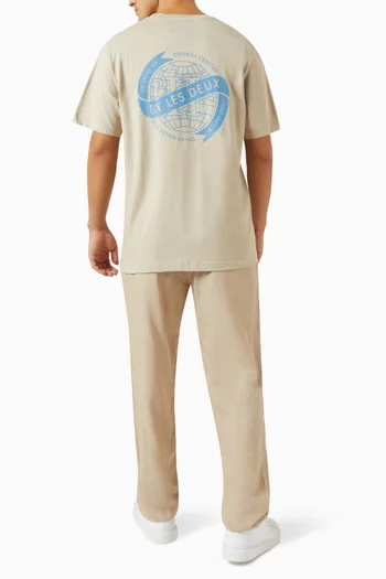 Globe T-shirt in Cotton