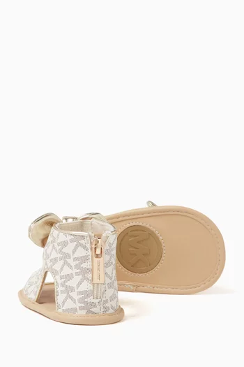Baby Mylah Sandals in Faux Leather