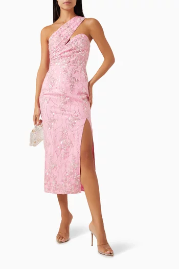 Blair Sequin-embellished Midi Dress