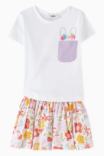 Peekaboo Bunny Pocket T-shirt