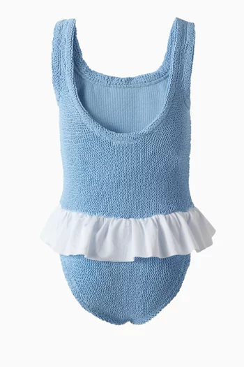 لباس سباحة قطعة واحدة دينيس للأطفال قماش أورجينال كرينكل