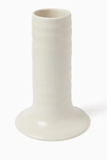 Large Dubai Ripple Vase in Porcelain