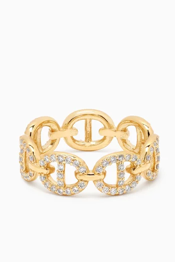 Monaco Diamond Ring in 18kt Gold