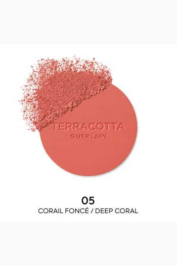 05 Dark Coral Terracotta Blush - The Healthy Glow Powder Blush