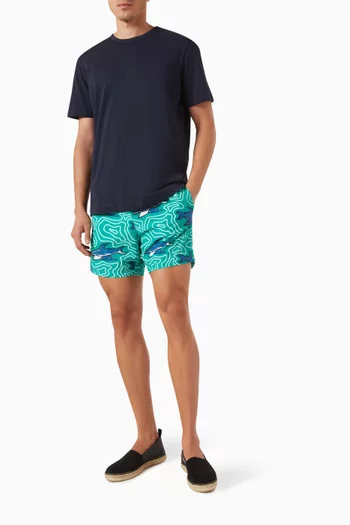 Arthus Printed Swim Shorts