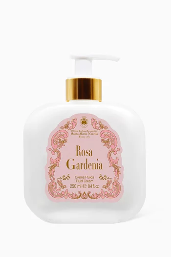Rosa Gardenia Fluid Body Cream, 250ml