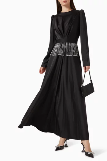 Dior Maxi Dress in Crepe