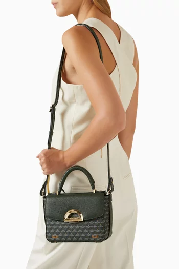 Parade Soft 19 Top Handle Bag in Canvas & Leather
