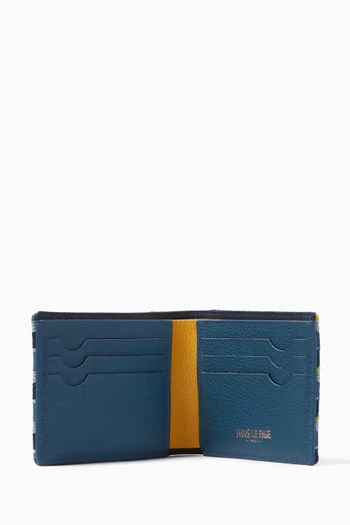 6CC Etendard Wallet in Canvas & Leather