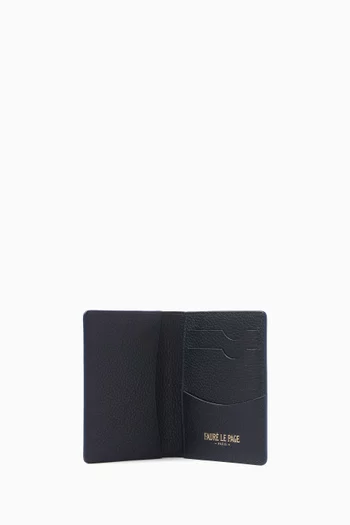 Standard Pocket Wallet in Coated-canvas & Leather