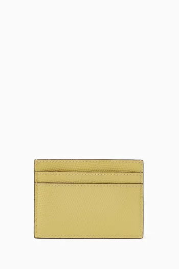 Umika Card Holder in Textured Leather