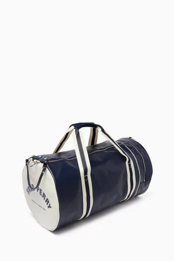 Classic Barrel Bag in Coated Polyester