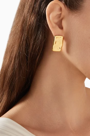 Sunset Earrings in Gold-plated Stainless Steel