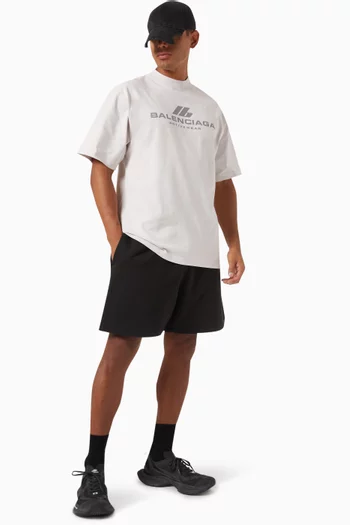 Unisex Activewear Medium Fit T-shirt in Vintage Jersey