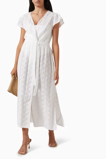 Saf Cover-up Maxi Dress in Cotton