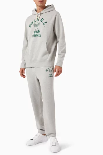 x Wimbledon Graphic Sweatpants in Cotton-fleece