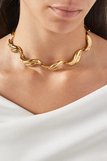 Orva Necklace in 18kt Gold-plating