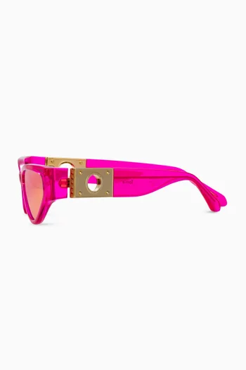 Tomie Cat-eye Sunglasses in Acetate