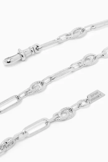 Motley Chain Necklace in Sterling Silver