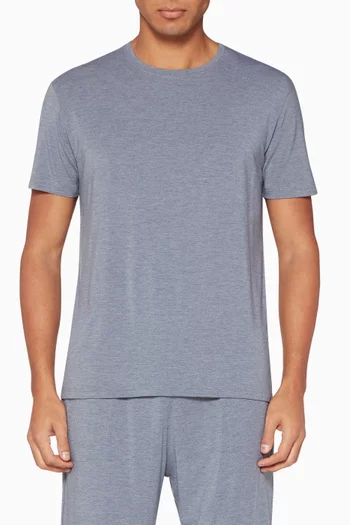 Charcoal-Grey Jersey Marlowe T-Shirt