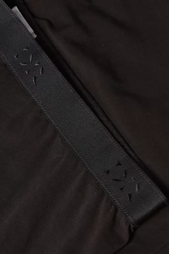 Black Stretch-Cotton Jack Boxer Briefs