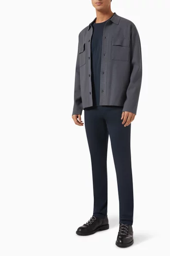 Crew Neck T-shirt in Pima Cotton