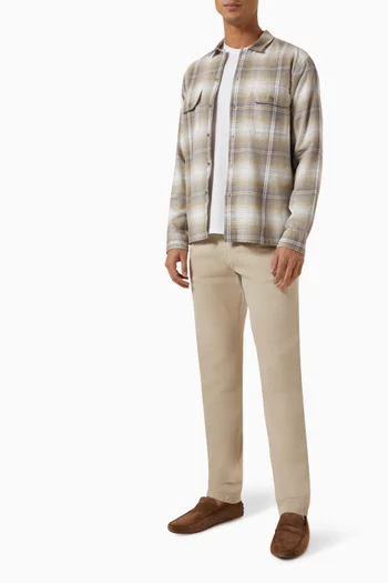 Crew Neck T-shirt in Pima Cotton