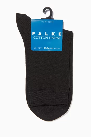 Black Finesse Kids Socks