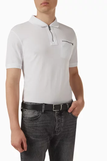 All-Over Logo Reversible Belt