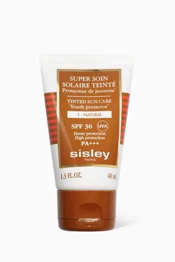 Super Soin Solaire Facial Sun Care SPF 30 N°1 Natural, 40ml