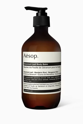 Geranium Leaf Body Balm, 500ml