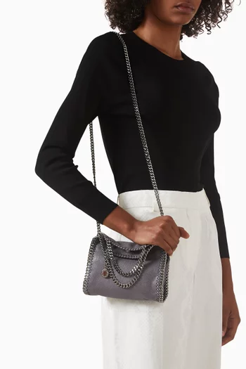 حقيبة يد فالابيلا صغيرة جلد شاجي دير صديق للبيئة