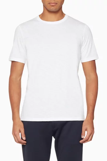White Cotton Essential T-Shirt 