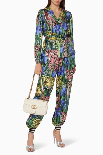 GG Marmont Leather Shoulder Bag