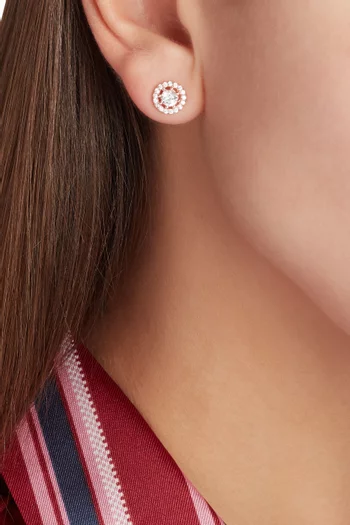 Rose-Gold Stud Earrings   