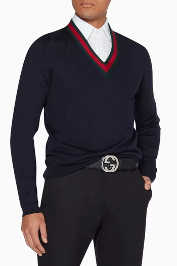 Signature Leather Belt 