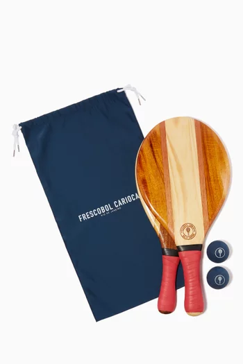 Red Trancoso Beach Bat Set