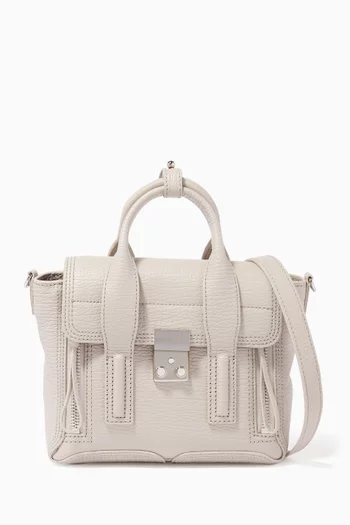 White Mini Pashli Satchel