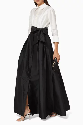 Taffeta Shirt Gown       