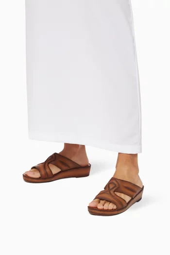 Peninsula Sandals in Softcalfskin 
