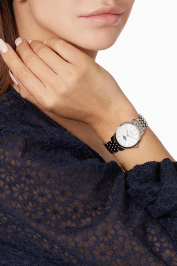 Slimline Moonphase Bracelet Watch  