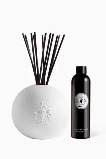 Rose Noir Porcelain Diffuser Set 