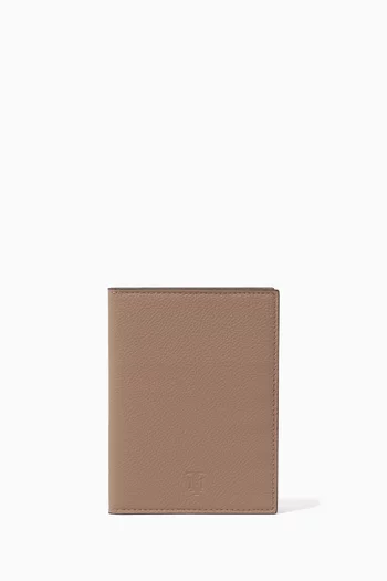 Grain Leather Passport Cover 