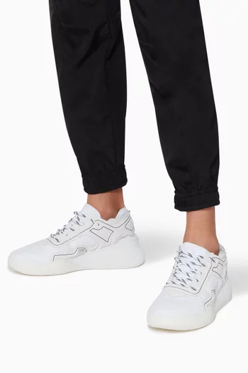 Metallic Loop Glueless Sneakers