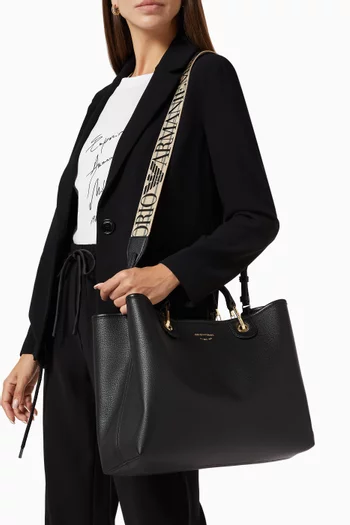 MY EA Tote in Eco Leather