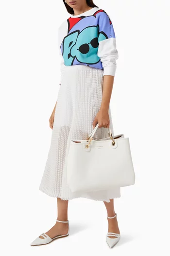 My EA Medium Tote Bag in Eco Leather