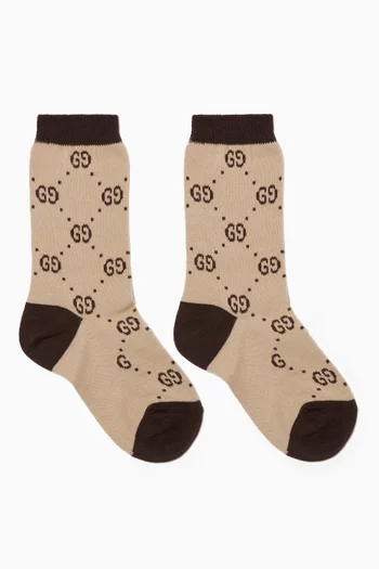 GG Logo Cotton Socks  