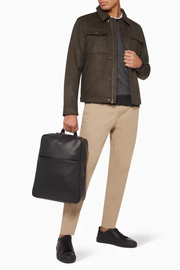 Award Leather Backpack   