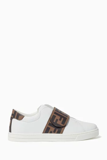 FF Logo Velcro Sneakers