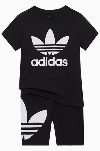 Trefoil Cotton Jersey T-Shirt